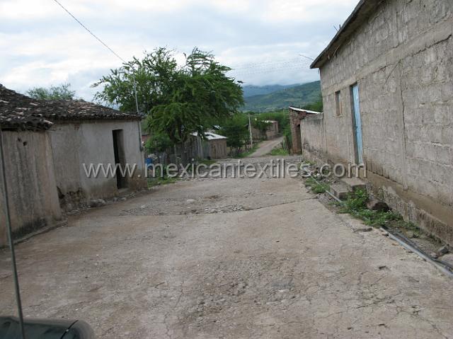 cozomatlan_nahua09.JPG - Little by little some the town is getting paved and more access is now available because of the new road, it is over 50   kilometers ( 30 miles) in from the old highway that runs to  Acupulco on the coast called the "Federal"